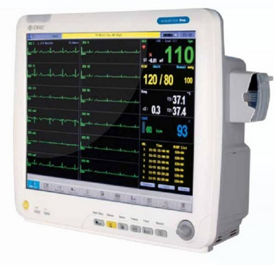 DRE Waveline Pro Touch-Screen Anesthesia Monitor
