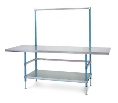 INTERMETRO PBH3096FS BENCH W/GAL SHF SS TOP