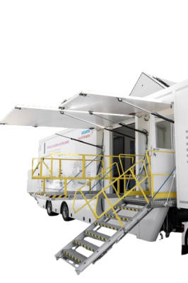 Siemens Artis zee Mobile Cath Lab Trailer