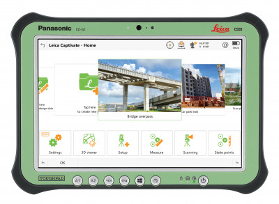 Leica Geosystems CS35 Tablet with Leica Captivate Software