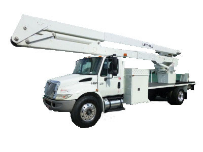 LiftAll LM70 75-80' INS AERIAL  4X4 or 6X6 (Aerial Truck)