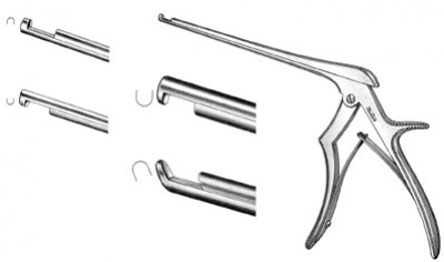 Miltex 26-393A Down-Bite Cervical Rongeur, 2mm
