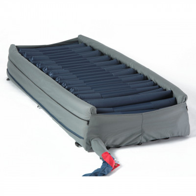 Invacare MA90Z Microair Lateral Rotating Alternating Pressure Therapeutic Support Mattress Replacement System W/ On-Demand Low Air Loss And 50 LPM Compressor