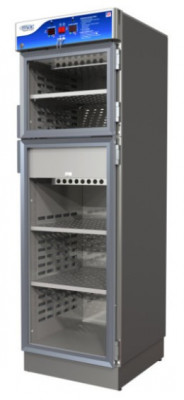 Mac Medical DWC242474T 13.24 Cu.Ft Dual Chamber Warming Cabinet, Glass Door, 26.5
