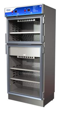 Mac Medical Dual Chamber Warming Cabinet W/ Stainless Steel Door. 24