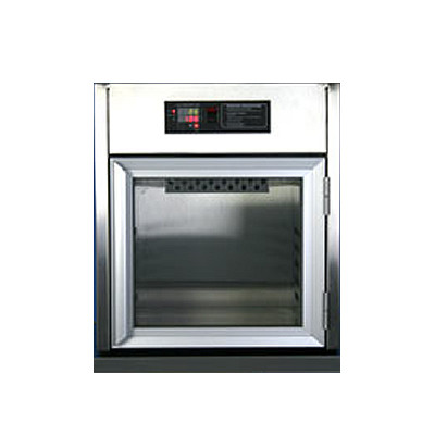 Mac Medical SWC1518 Single Chamber Blanket & Fluid Warming Cabinet W/ Glass Door. Left Side
