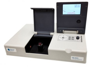 Millennial Visible Spectrophotometer. Model number:  MD3500