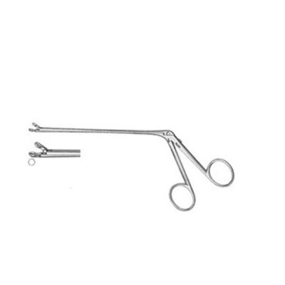 Miltex 20-476 Suction Nasal Forceps, Size 0, Solid Upper Jaw, 3.5MM, Straight Jaws