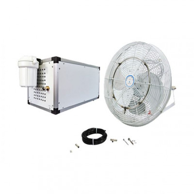 Misting Fan System 14 Inch Fan - 1500 PSI High Pressure Pump
