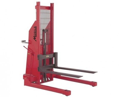 Mobile B-SERIES NON-TELESCOPIC HYDRAULIC STACKER (2000lb Capacity)