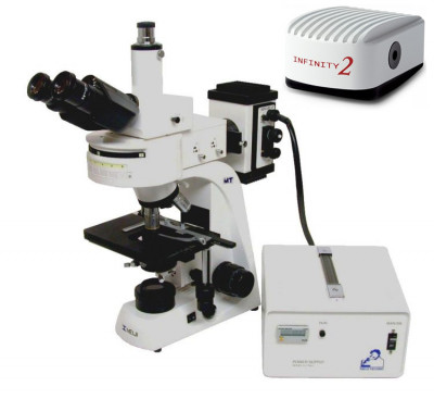 Meiji Techno MT6300H Trinocular laboratory microscope