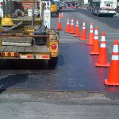 National Trench Safety Steel Road Plates, 8X16