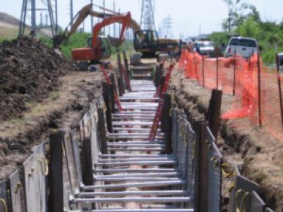 National Trench Safety Hydraulic Vertical Shores