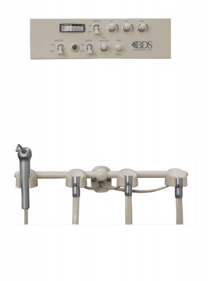 BDS Beaverstate PM-4500 - 3 Handpiece Panel Mounted Handpiece Controls with A/W (Coiled Tubing)