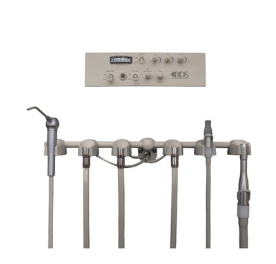 BDS Beaverstate PM-4550 - 3 Handpiece Panel Mounted Handpiece Controls with Vacuum (Coiled Tubing)