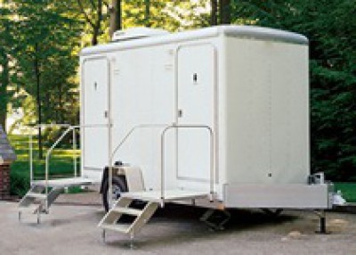 Portable Restroom Trailers, 2 Station