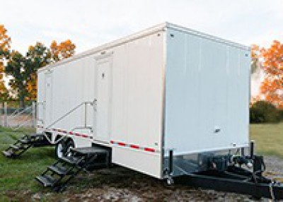 Portable Restroom Trailers, 7-10 Trailer