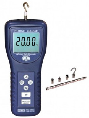 REED SD-6020 SD Series Force Gauge Datalogger, 44lbs (20kg)