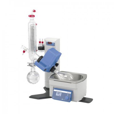 RV 8 V Rotary Evaporator with ​RV 10.1 Set of Glassware