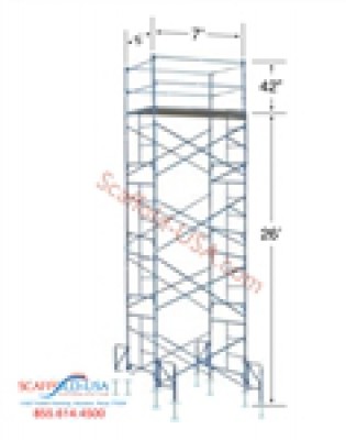 Scaffold-USA 26ft Non-Rolling Scaffold Tower