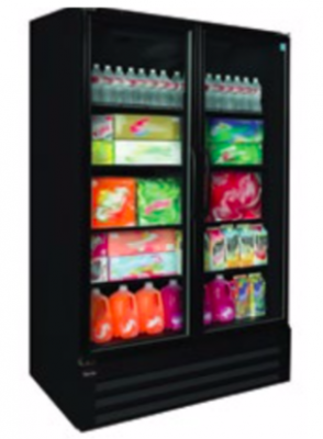 Superior 7900707 Premium Glass Door Merchandising Freezer