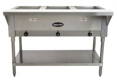 Superior 9648855 Sealed Element Steam Table