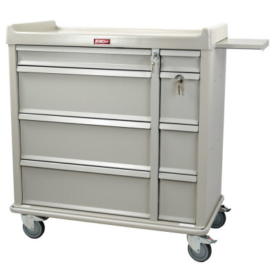 Harloff SL600PC Tall Punchcard Medication Cart, 600 Card Capacity 