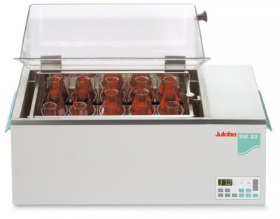 Julabo SW Series Shaking Water Bath ±0.2°C Temperature Stability Lift-Up Cover