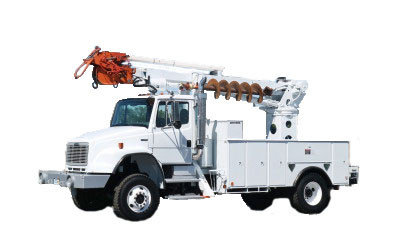 TEREX Commander 4045-2003 Freightliner FL70 4x2 Digger Derrick