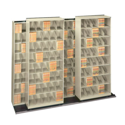Datum Bislider/Thin Stak Sliding Shelves. 3 + 2 Tiers