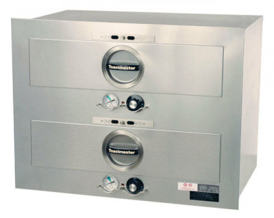 Toastmaster 3B20AT 2 Drawer Built-in Drawer Warmer