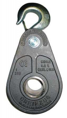 Tractel Pulley Block, Wire Rope, 7000LB