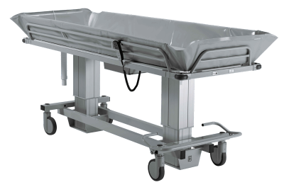 TR Equipment TR 4000 Atlas Battery Operated Bariatric Shower Trolley