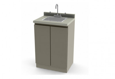 UMF Medical 6024 Modular Base Cabinet W/ Built-In Sink