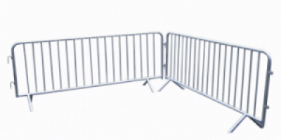 U.S. Barricades 8ft Steel Barrier