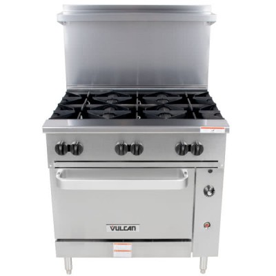 Vulcan 36S-6BN Endurance 6 Burner 36