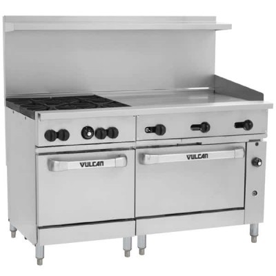 Vulcan 60SC-4B36GN Endurance Natural Gas 4 Burner 60