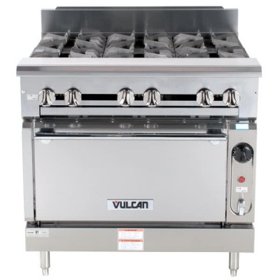 Vulcan V6B36S-LP V Series Liquid Propane 6 Burner 36