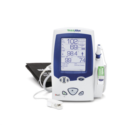 Welch Allyn LXi Spot NIBP, Nellcor SpO2, SureTemp Plus (45NT0-E1)