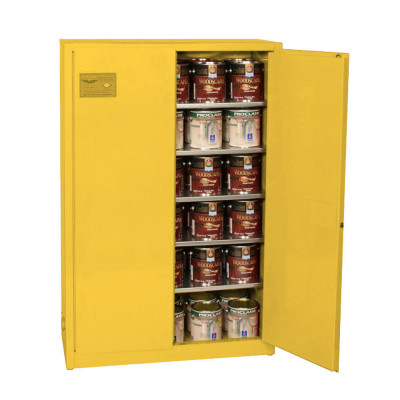 Eagle YPI-47 Paint & Ink Manual 2-Door Safety Cabinet W/ 60-Gallon Capacity